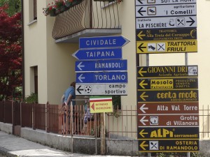 Eh klar, da geh es lang...