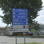 Immer Richtung Faedis...