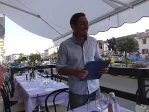 Der Wirt persönlich...