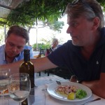 "Gensi" mit Insalata Pulpo...