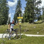 Heinz Steurer auf dem Weg zum Stubenberghaus...