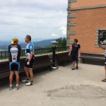 Die Radfreunde in Castelmonte...