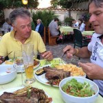 Wer viel Rad fährt muss anständig essen...