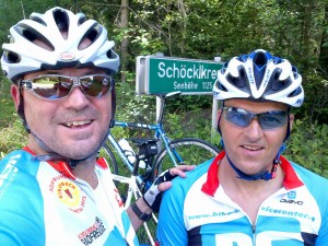 Der Etti und der Luis am Schöckl...
