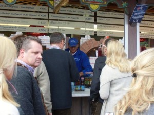 Zuerst einmal eine Stärkung...