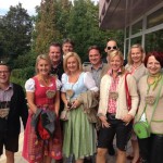 Die Radfreunde in voller Ausrüstung...