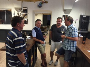 In der Vinothek von Gradisca...