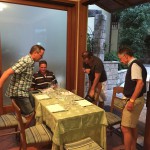 Platz nehmen zum Mahl...