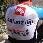 Ein breiter Rücken für unsere Sponsoren...