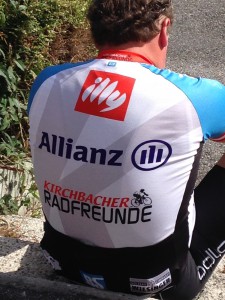 Ein breiter Rücken für unsere Sponsoren...