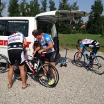 Die Maschinen werden bereit gemacht...