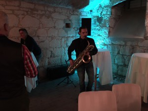 Saxophonklänge zum Essen...