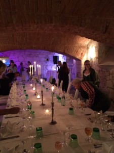 Ein prächtig gedeckte Tafel...